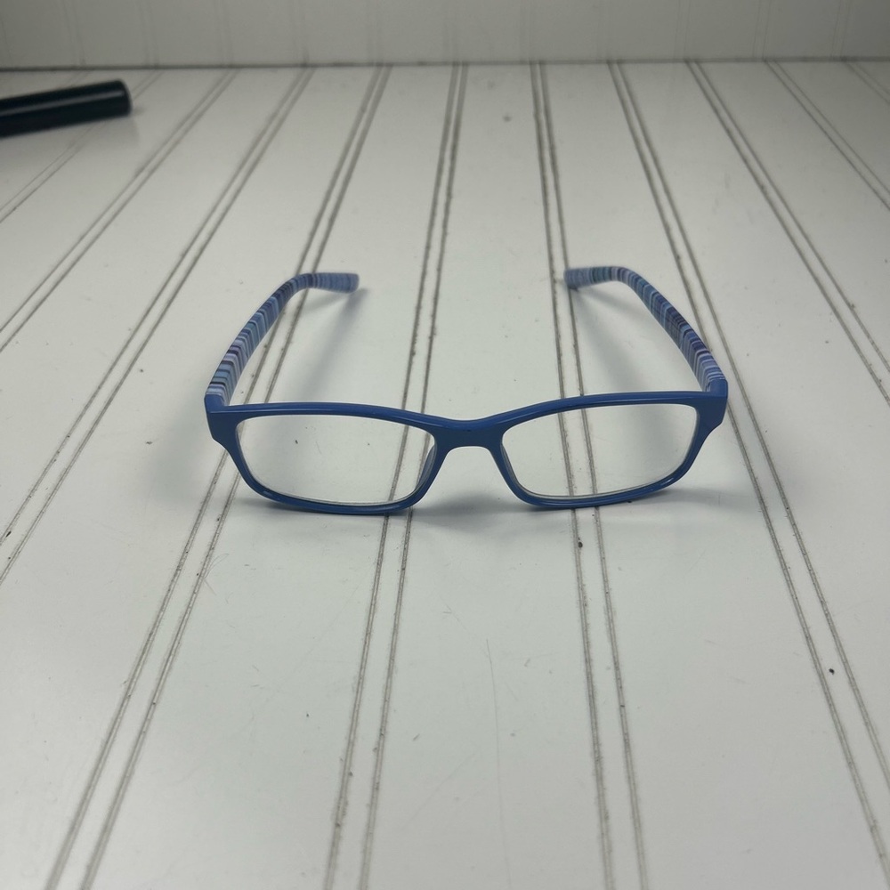 Blue Rectangular Reading Glasses Women’s Fashion … - image 2